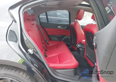 2020 Alfa Romeo Giulia Sport Rwd from USA, damaged, VIN ZARFAMAN3L7637233